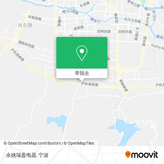 余姚瑞盈电器地图