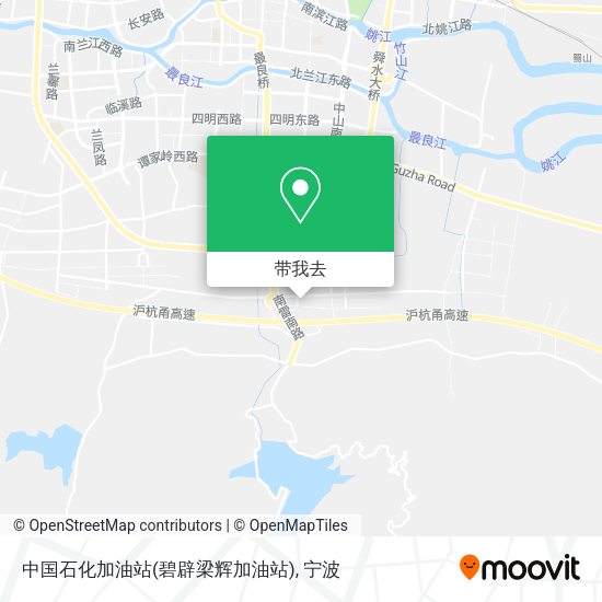 中国石化加油站(碧辟梁辉加油站)地图