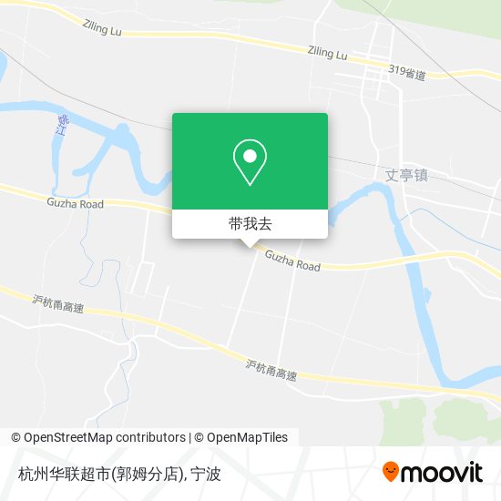 杭州华联超市(郭姆分店)地图