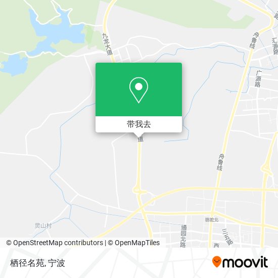 栖径名苑地图