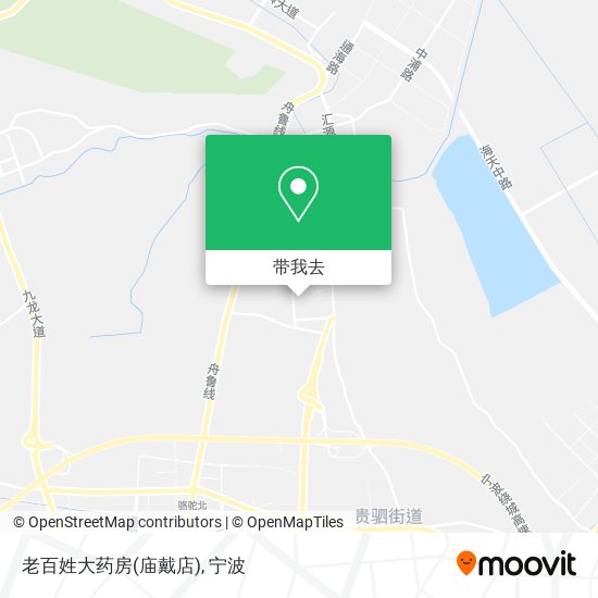 老百姓大药房(庙戴店)地图