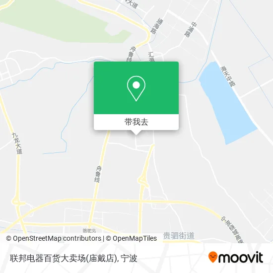联邦电器百货大卖场(庙戴店)地图