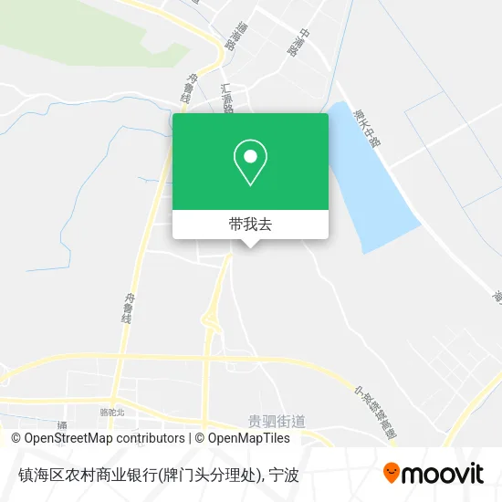 镇海区农村商业银行(牌门头分理处)地图
