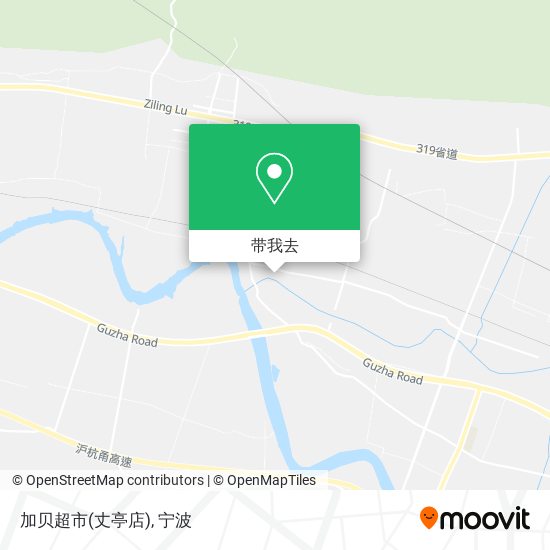 加贝超市(丈亭店)地图