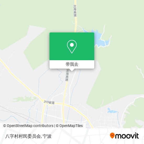 八字村村民委员会地图