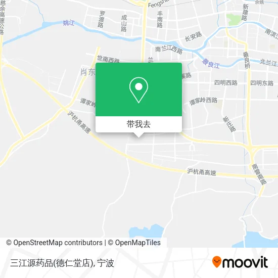 三江源药品(德仁堂店)地图