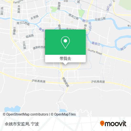 余姚市安监局地图