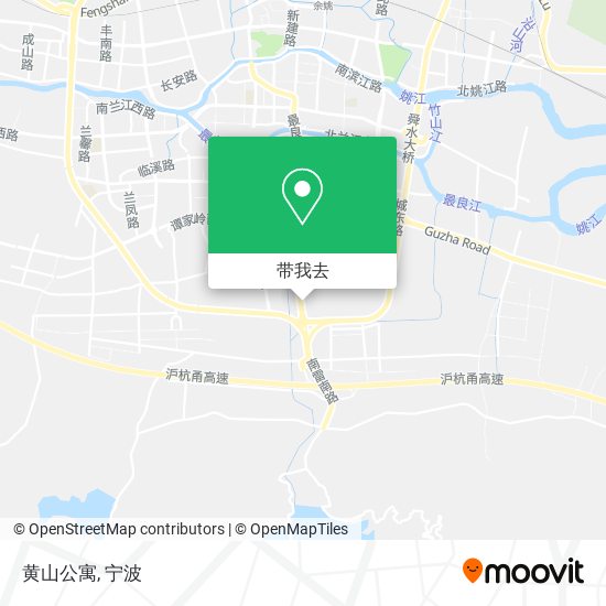 黄山公寓地图