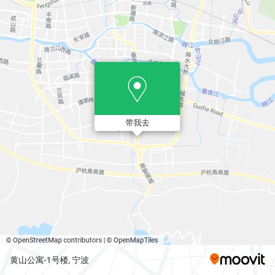 黄山公寓-1号楼地图