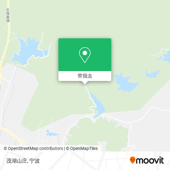 茂湖山庄地图