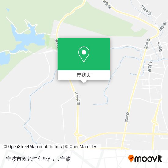 宁波市双龙汽车配件厂地图