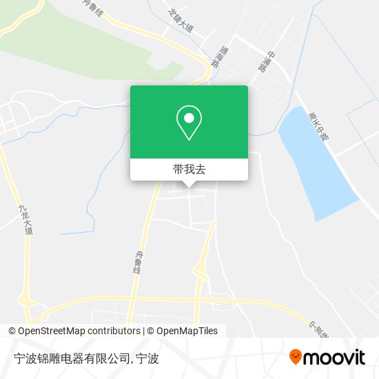 宁波锦雕电器有限公司地图