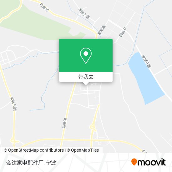 金达家电配件厂地图