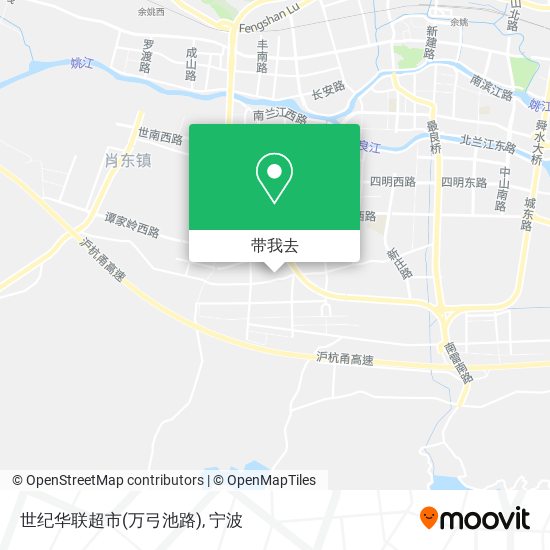 世纪华联超市(万弓池路)地图