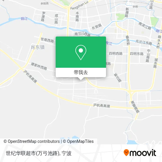世纪华联超市(万弓池路)地图