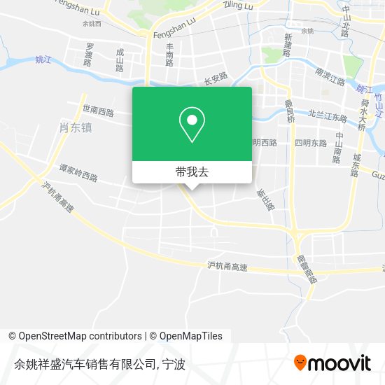 余姚祥盛汽车销售有限公司地图