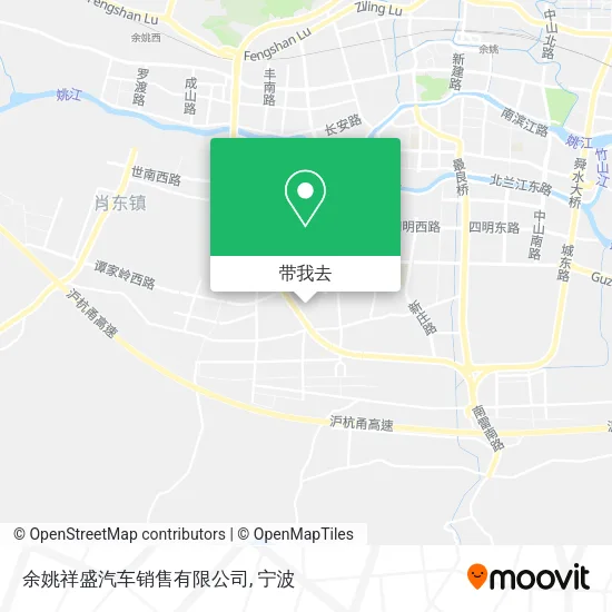 余姚祥盛汽车销售有限公司地图