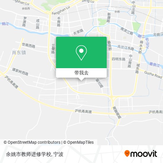 余姚市教师进修学校地图
