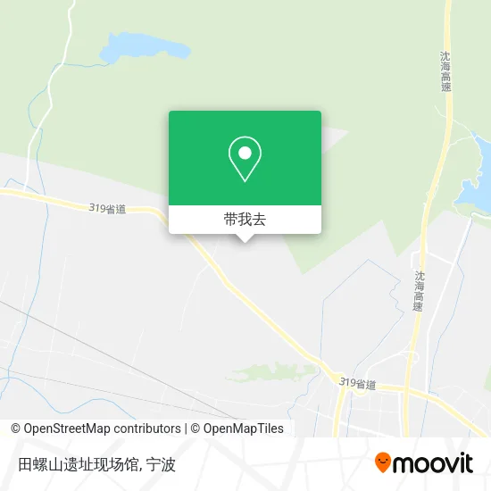 田螺山遗址现场馆地图