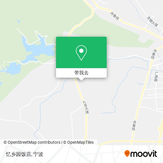 忆乡园饭店地图