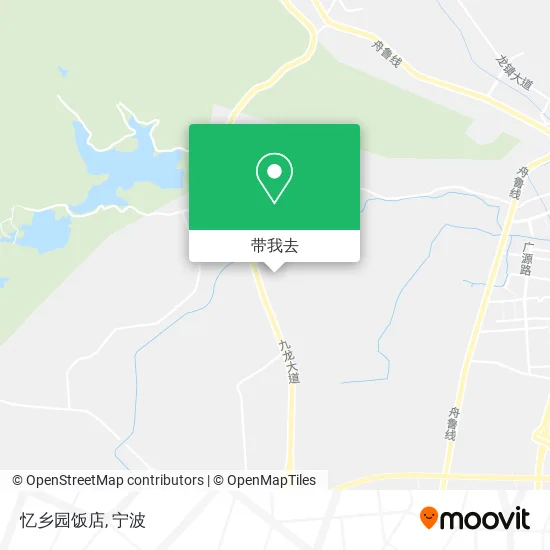 忆乡园饭店地图