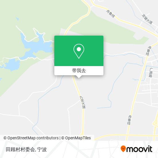 田顾村村委会地图