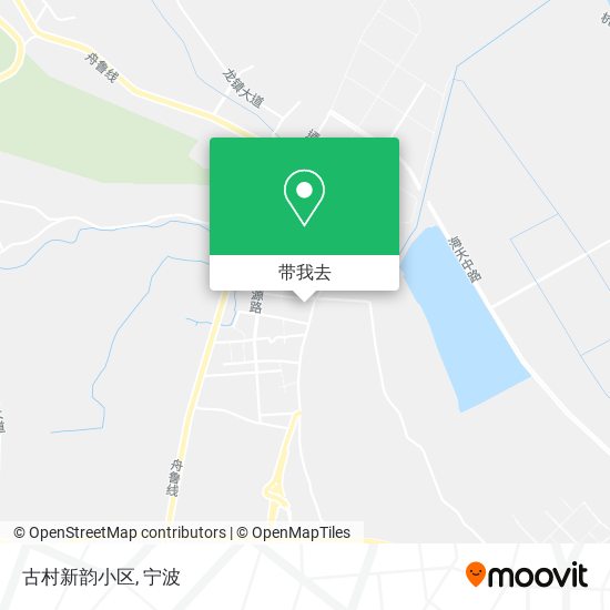 古村新韵小区地图