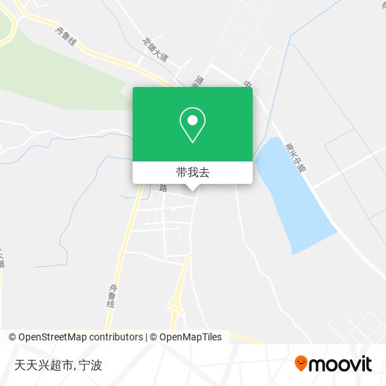 天天兴超市地图