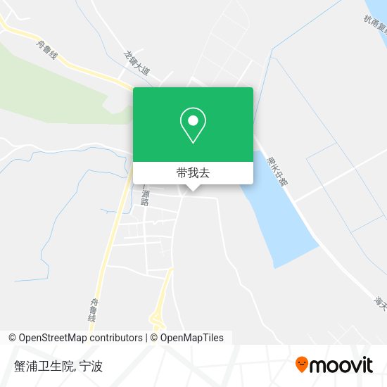蟹浦卫生院地图