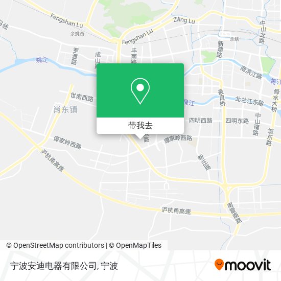 宁波安迪电器有限公司地图