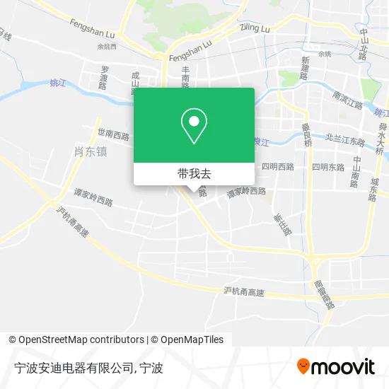 宁波安迪电器有限公司地图