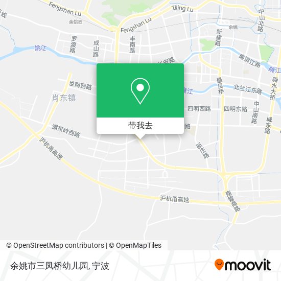 余姚市三凤桥幼儿园地图