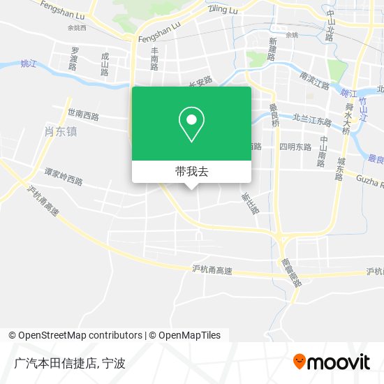 广汽本田信捷店地图