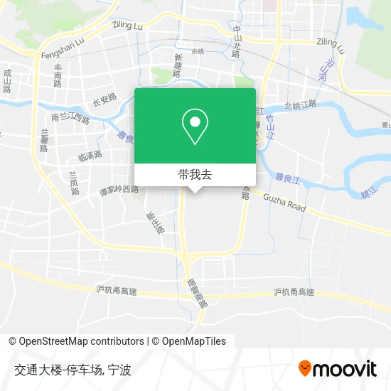 交通大楼-停车场地图