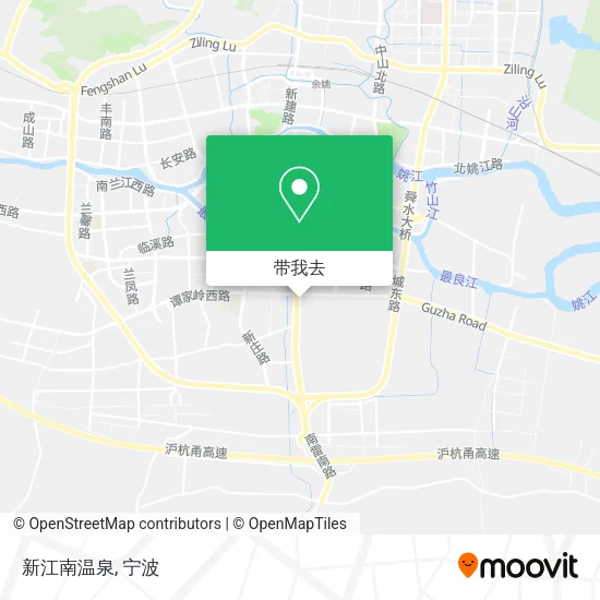 新江南温泉地图