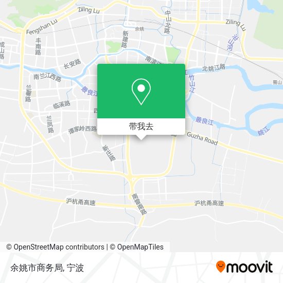 余姚市商务局地图