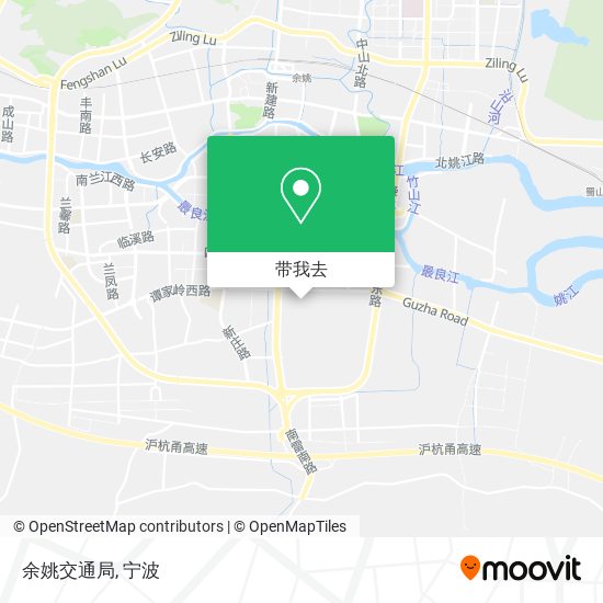 余姚交通局地图