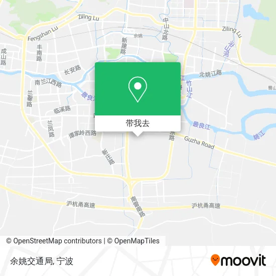 余姚交通局地图