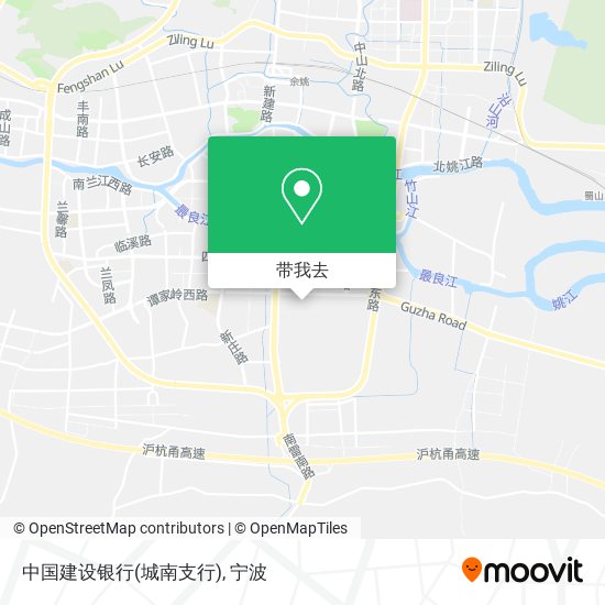 中国建设银行(城南支行)地图