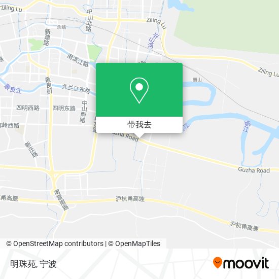 明珠苑地图