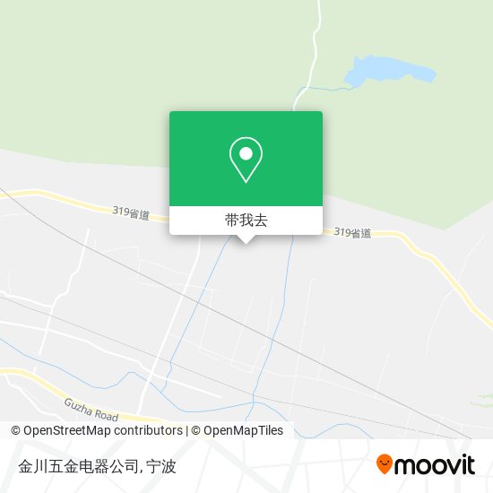 金川五金电器公司地图