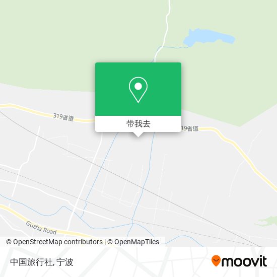 中国旅行社地图