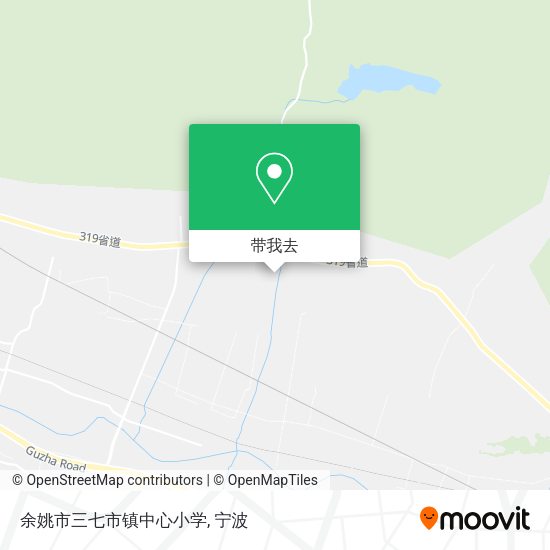 余姚市三七市镇中心小学地图