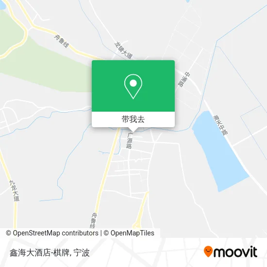 鑫海大酒店-棋牌地图