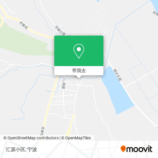 汇源小区地图