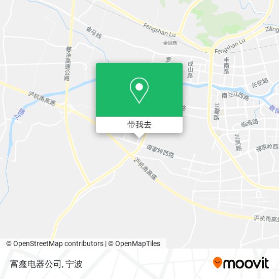富鑫电器公司地图