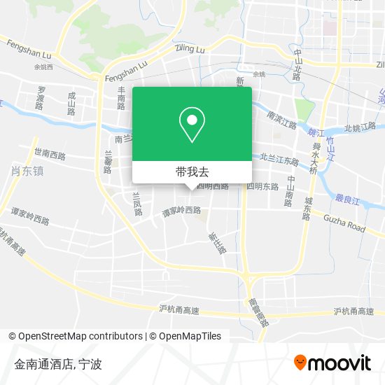 金南通酒店地图