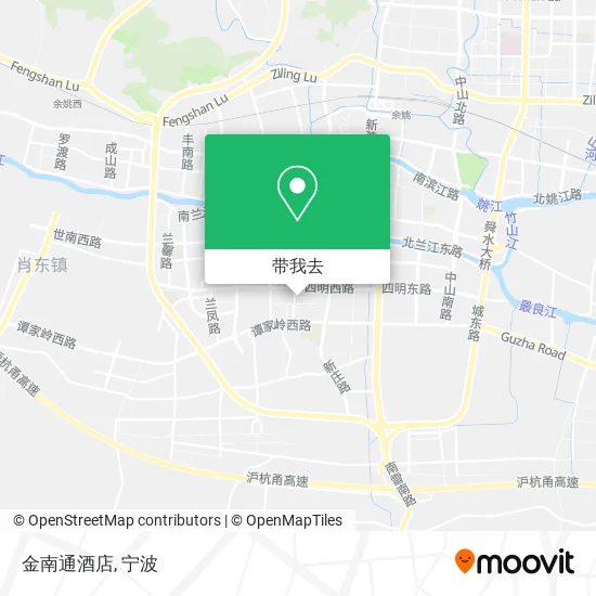 金南通酒店地图