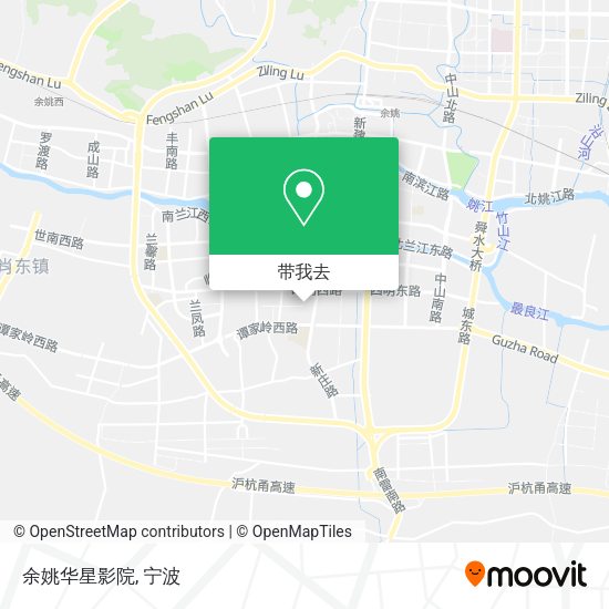 余姚华星影院地图