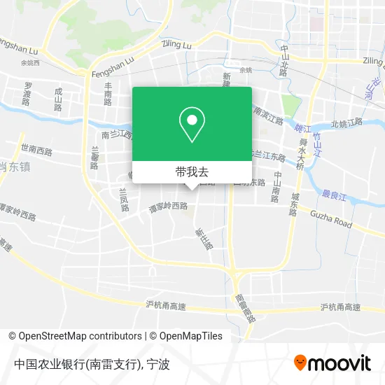 中国农业银行(南雷支行)地图